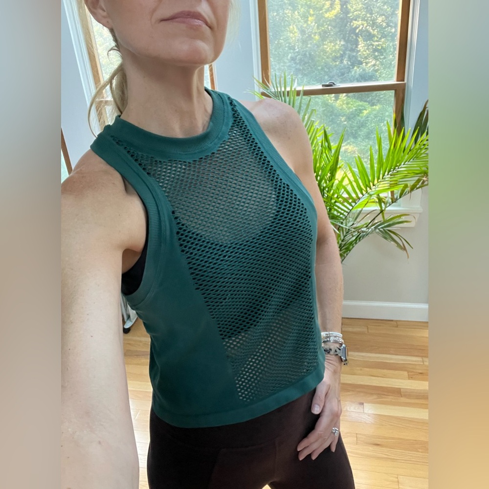 Free People Movement mesh tank